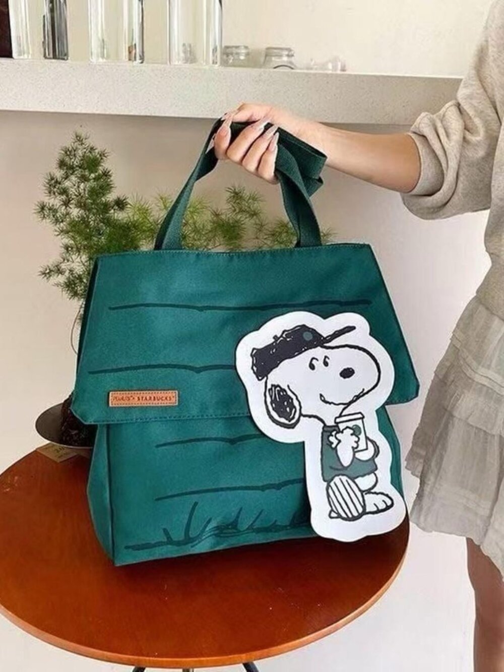 Snoopy X Starbucks bag